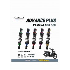 Phuộc Sau OKD Advance Plus Yamaha Mio 125 (chính hãng)