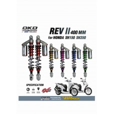 Phuộc Sau OKD Rev II Honda SH150i/SH300i (chính hãng)