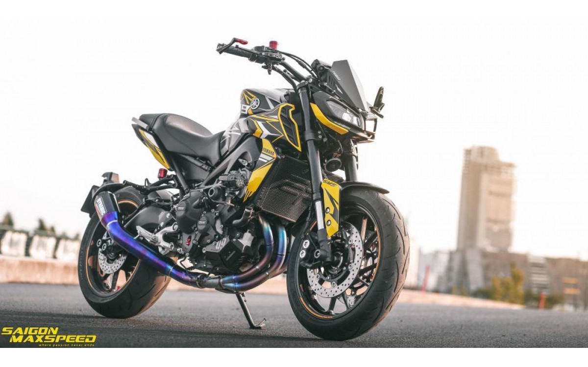 Yamaha MT-09 vẻ đẹp hào nhoáng sau bản nâng cấp trên đất Việt